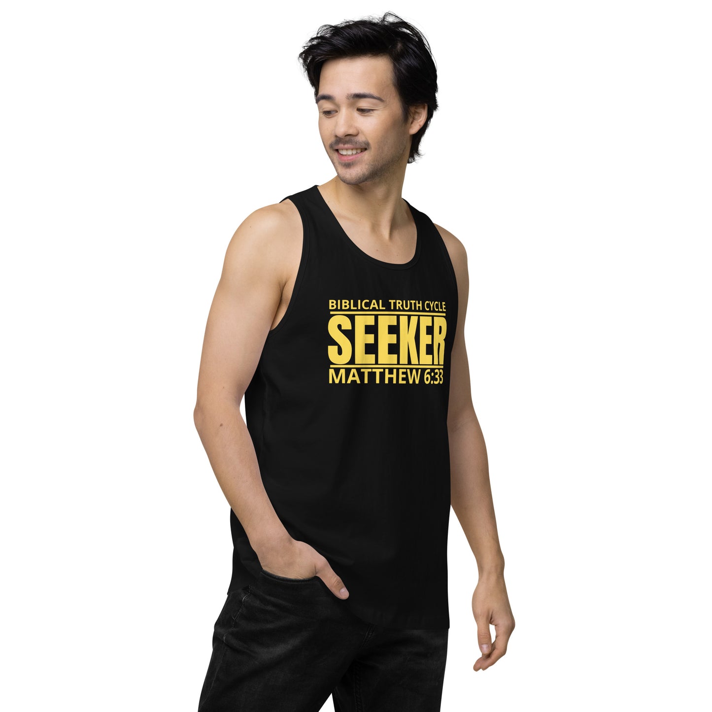 Biblical Truth Cycle - Premium Tank Top (Seeker)