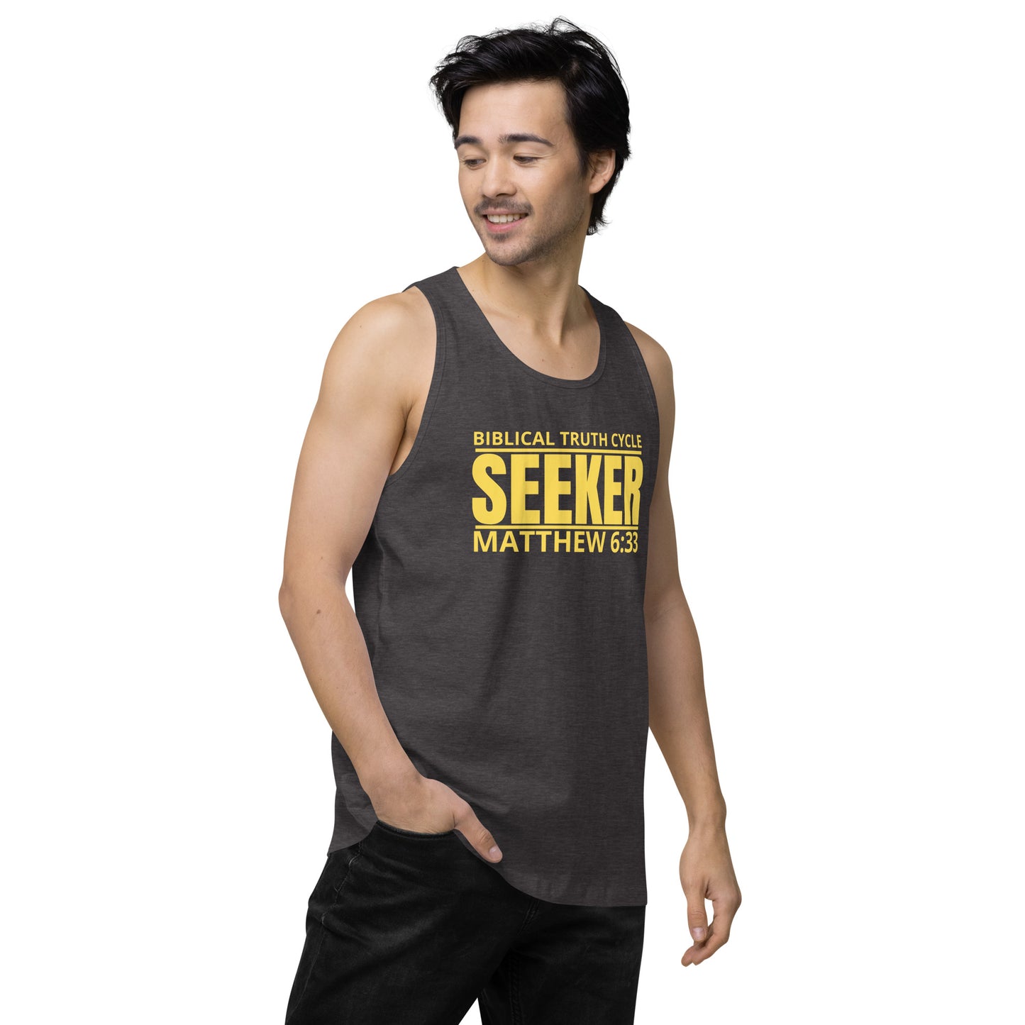 Biblical Truth Cycle - Premium Tank Top (Seeker)