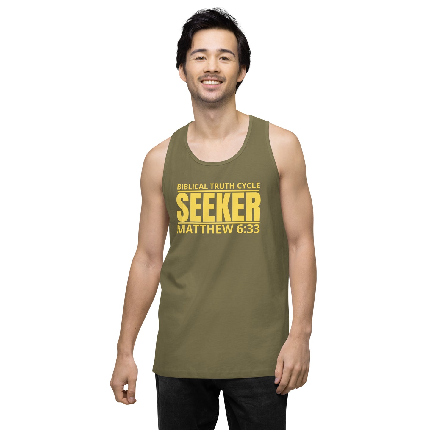 Biblical Truth Cycle - Premium Tank Top (Seeker)