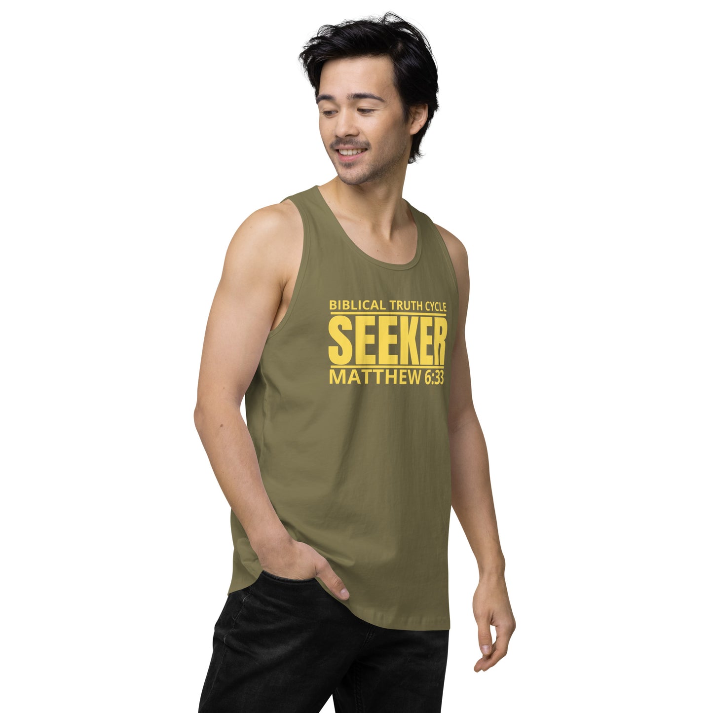 Biblical Truth Cycle - Premium Tank Top (Seeker)