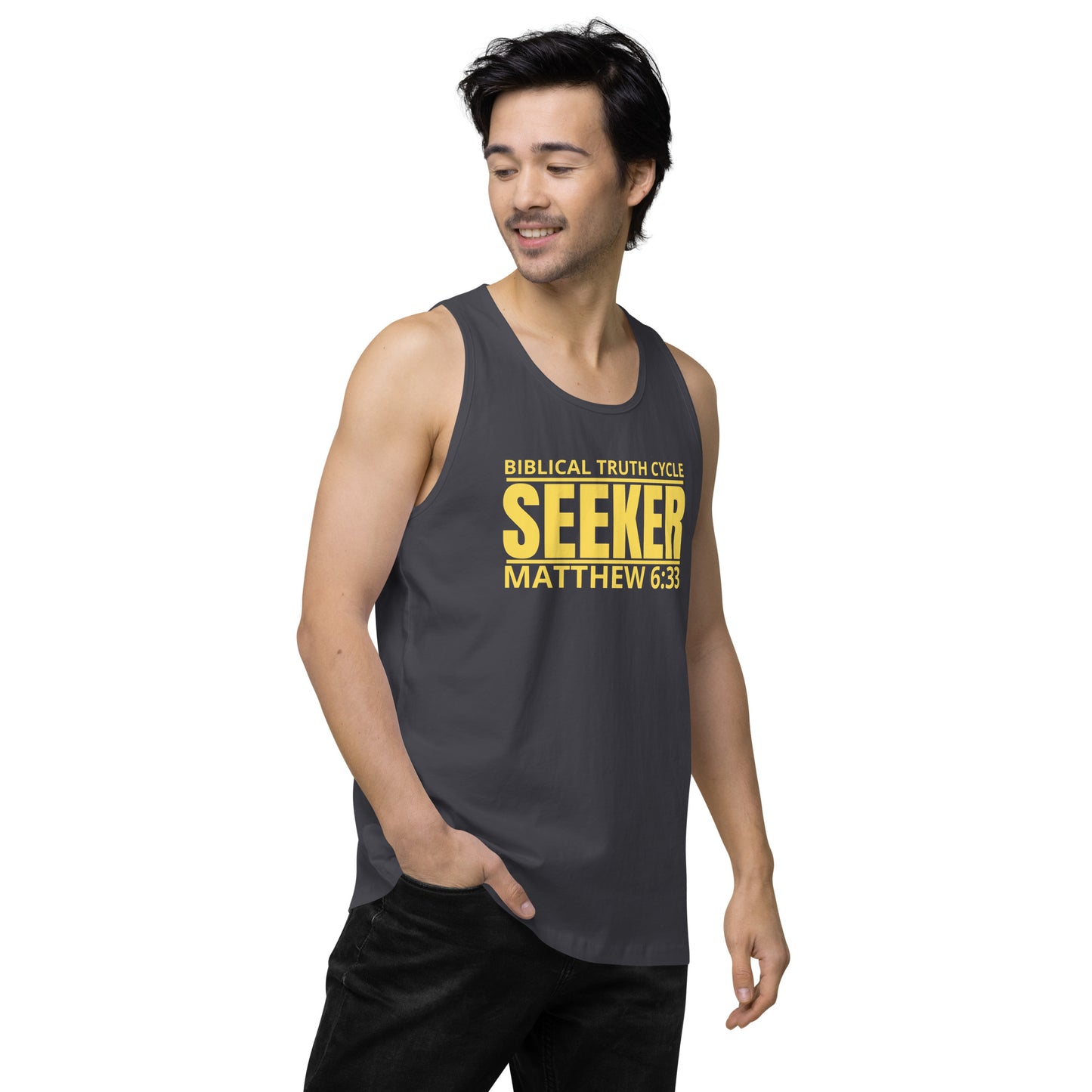 Biblical Truth Cycle - Premium Tank Top (Seeker)