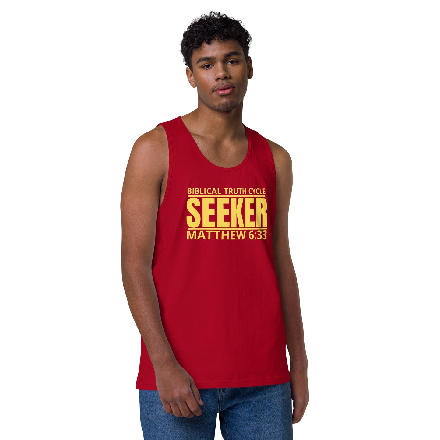 Biblical Truth Cycle - Premium Tank Top (Seeker)