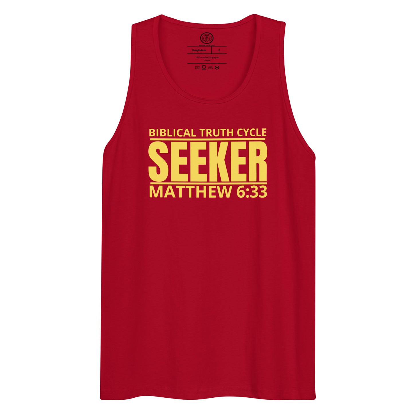 Biblical Truth Cycle - Premium Tank Top (Seeker)