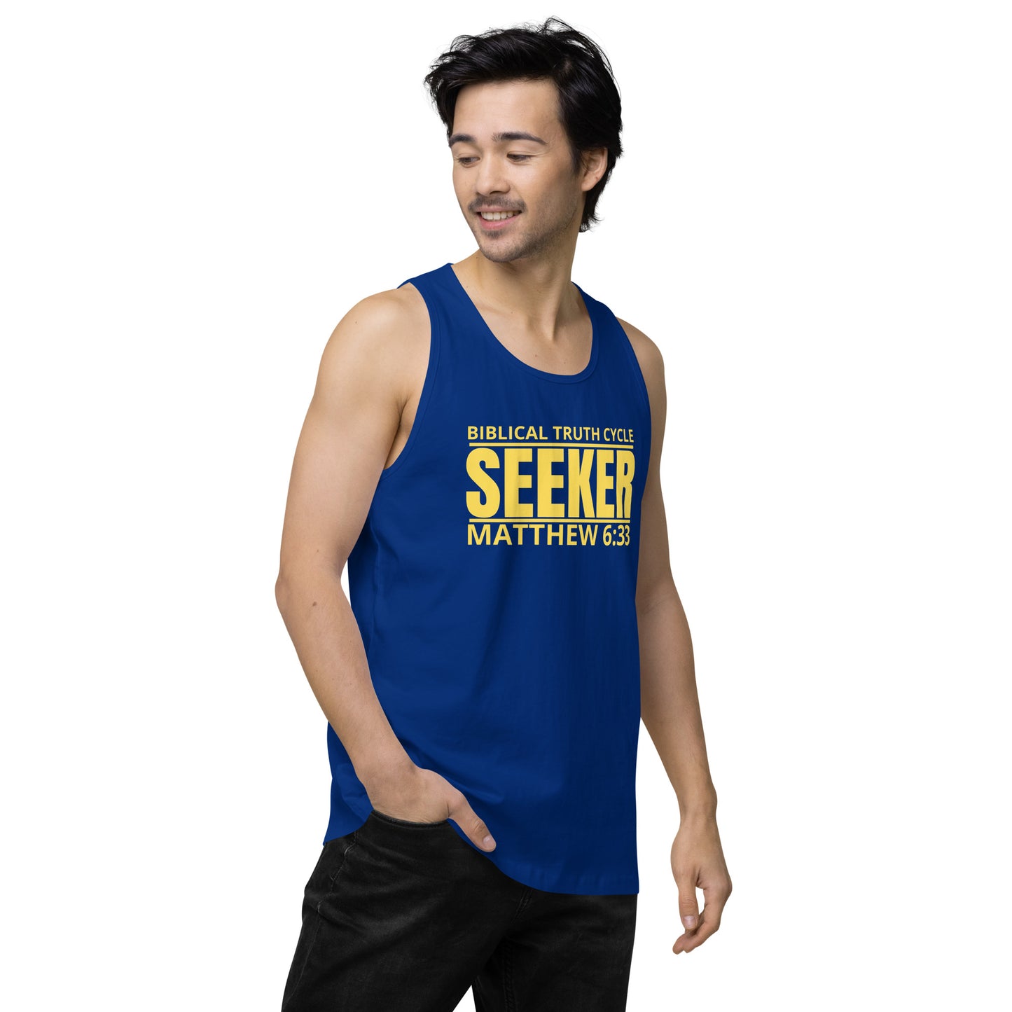 Biblical Truth Cycle - Premium Tank Top (Seeker)