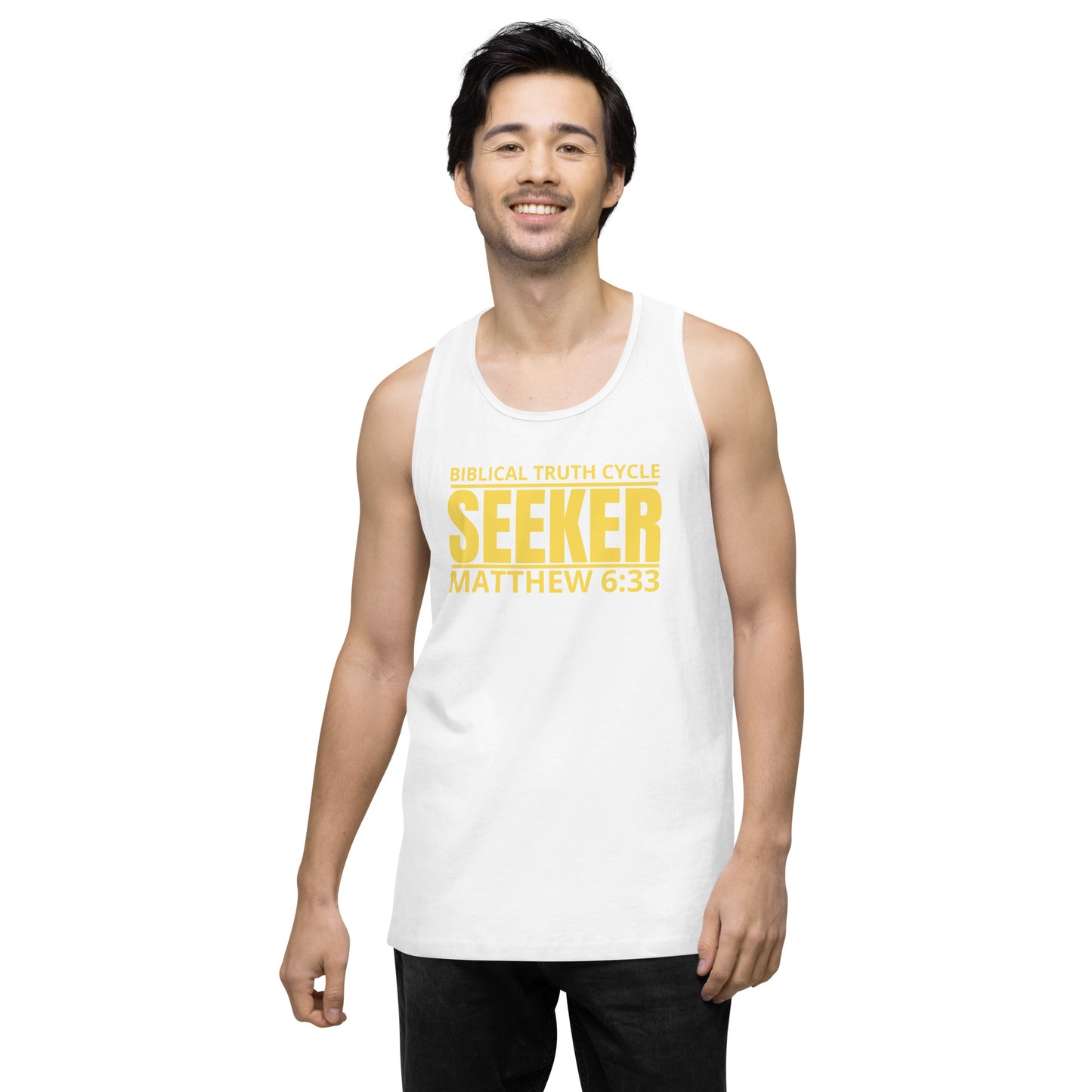 Biblical Truth Cycle - Premium Tank Top (Seeker)