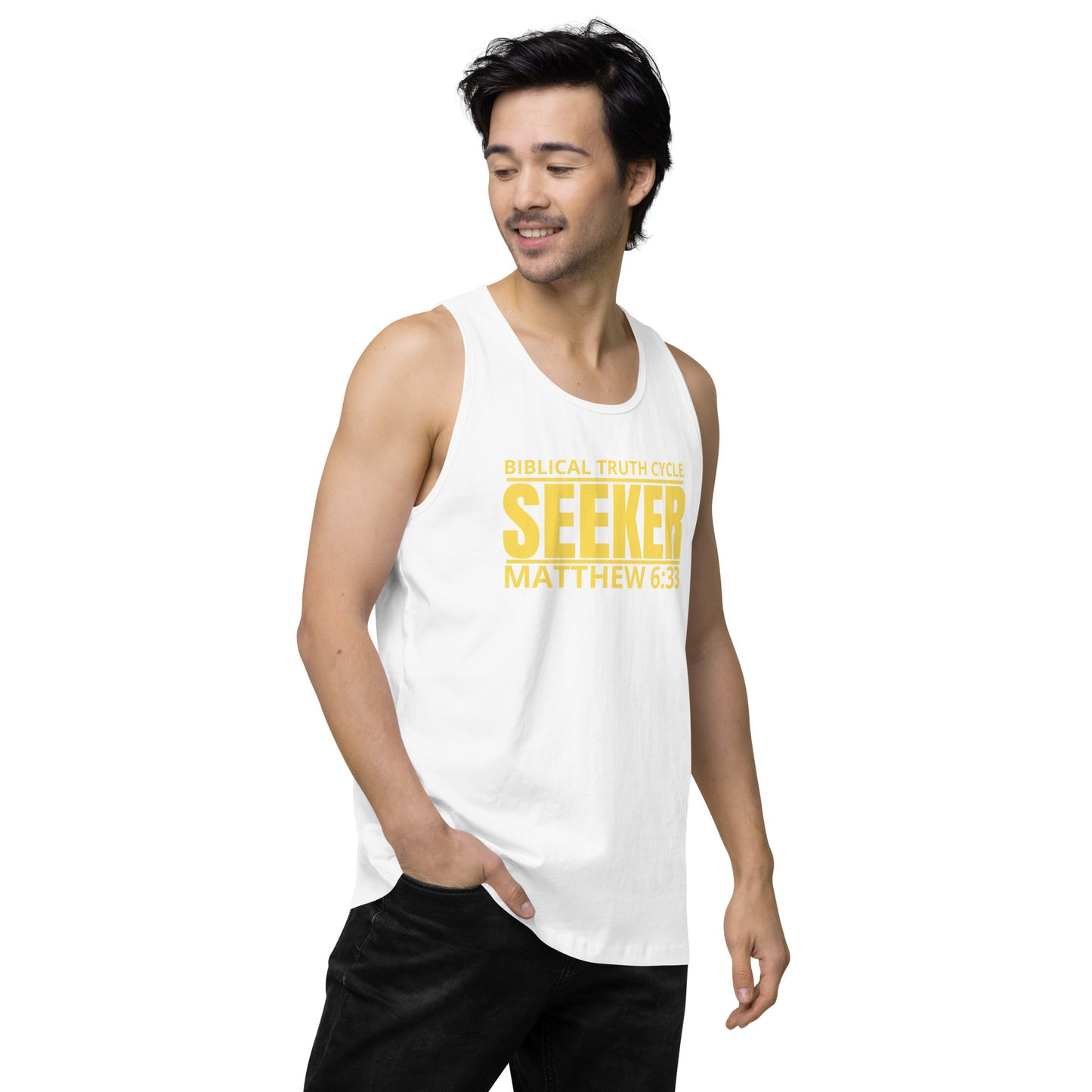 Biblical Truth Cycle - Premium Tank Top (Seeker)