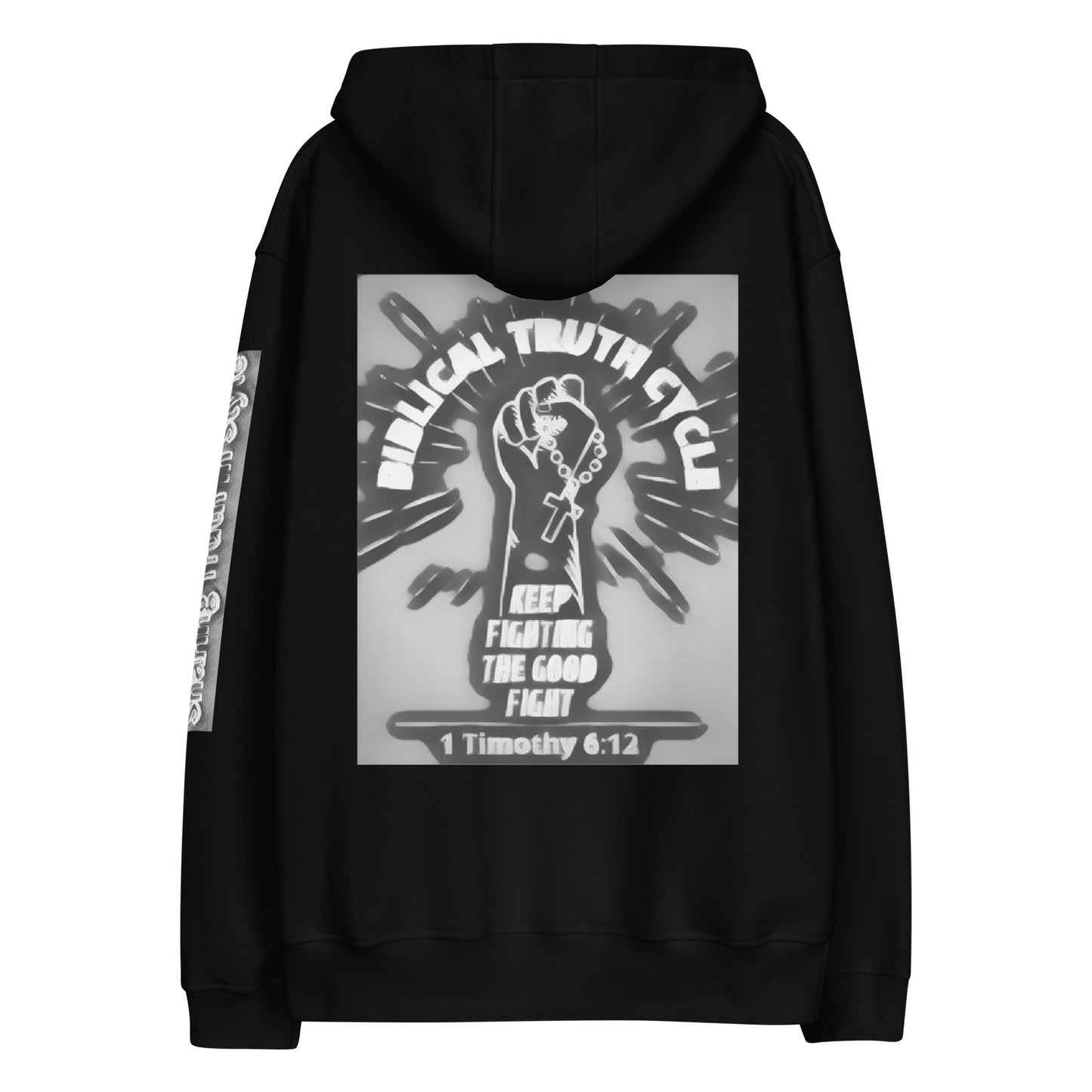 Biblical Truth Cycle - Urban Style Pullover Hoodie  (The Good Fight)