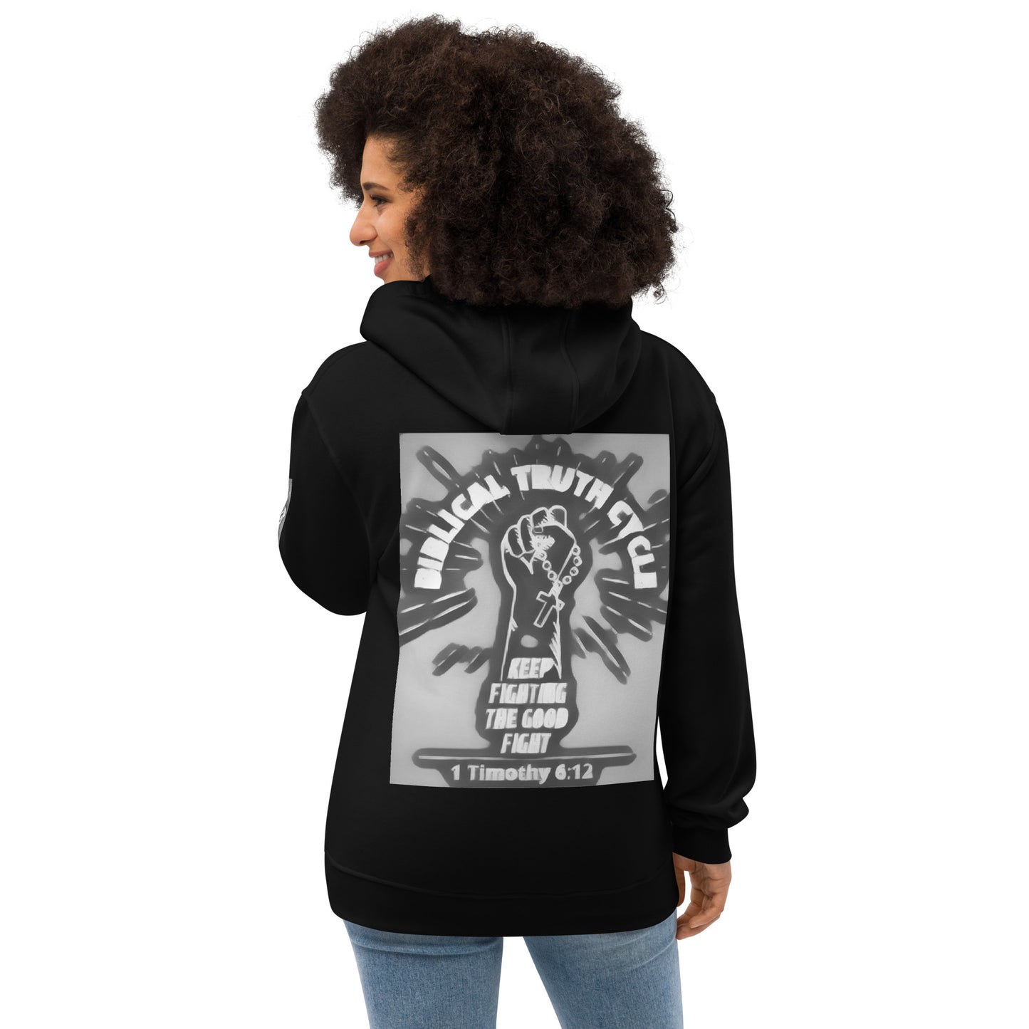 Biblical Truth Cycle - Urban Style Pullover Hoodie  (The Good Fight)