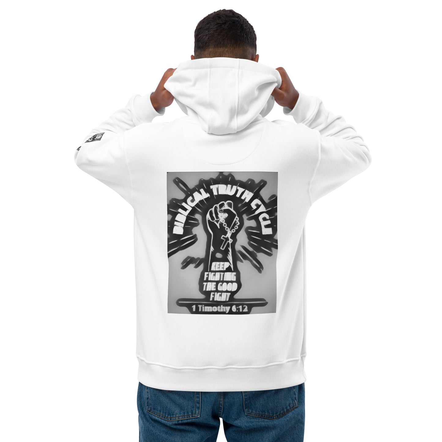 Biblical Truth Cycle - Urban Style Pullover Hoodie  (The Good Fight)