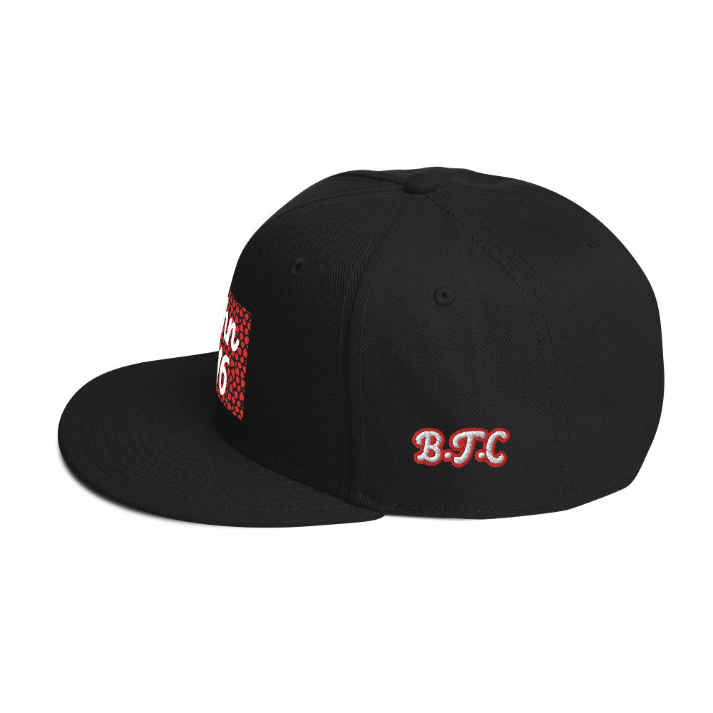 Biblical Truth Cycle - Snapback Hat (John 3:16 - White Letters)