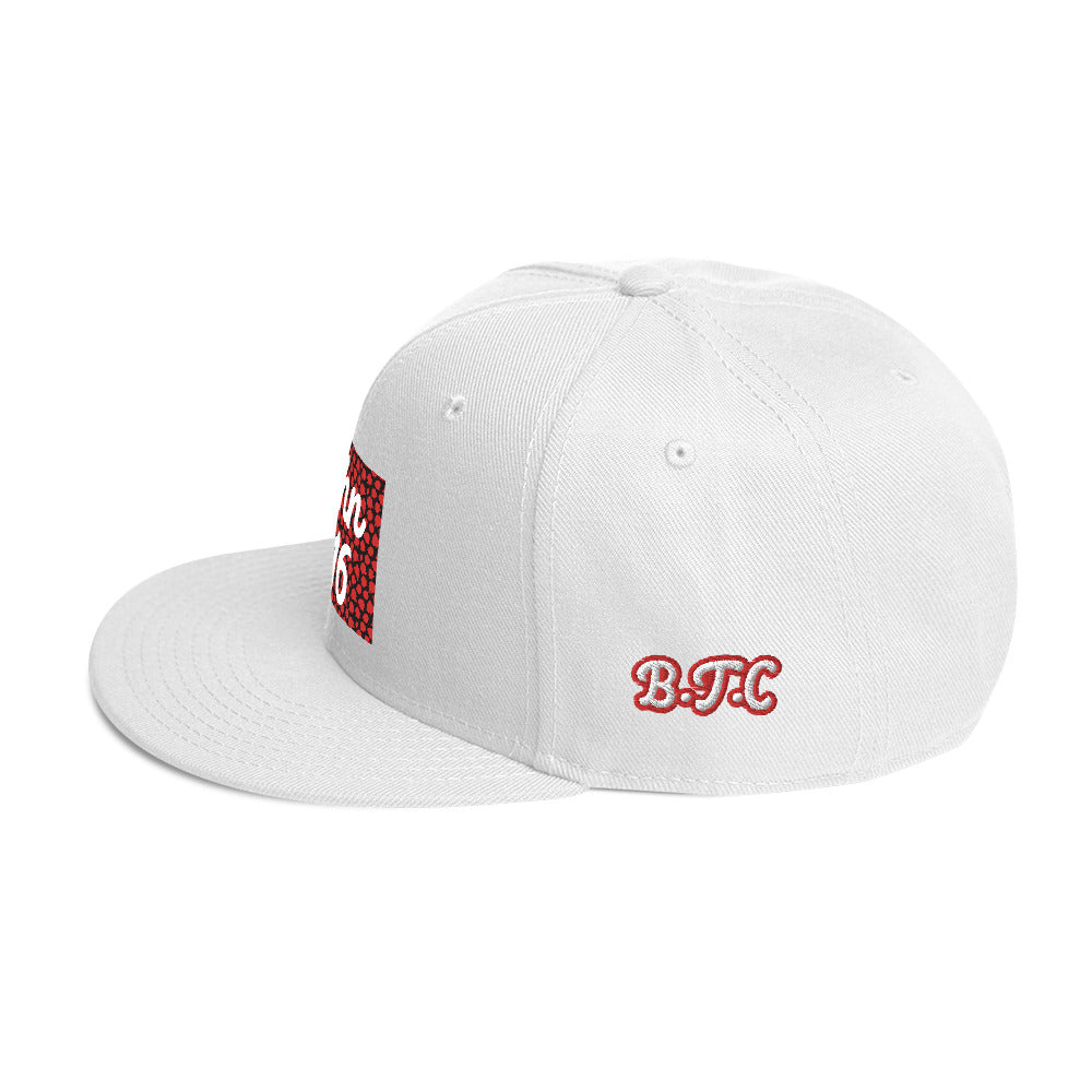 Biblical Truth Cycle - Snapback Hat (John 3:16 - White Letters)