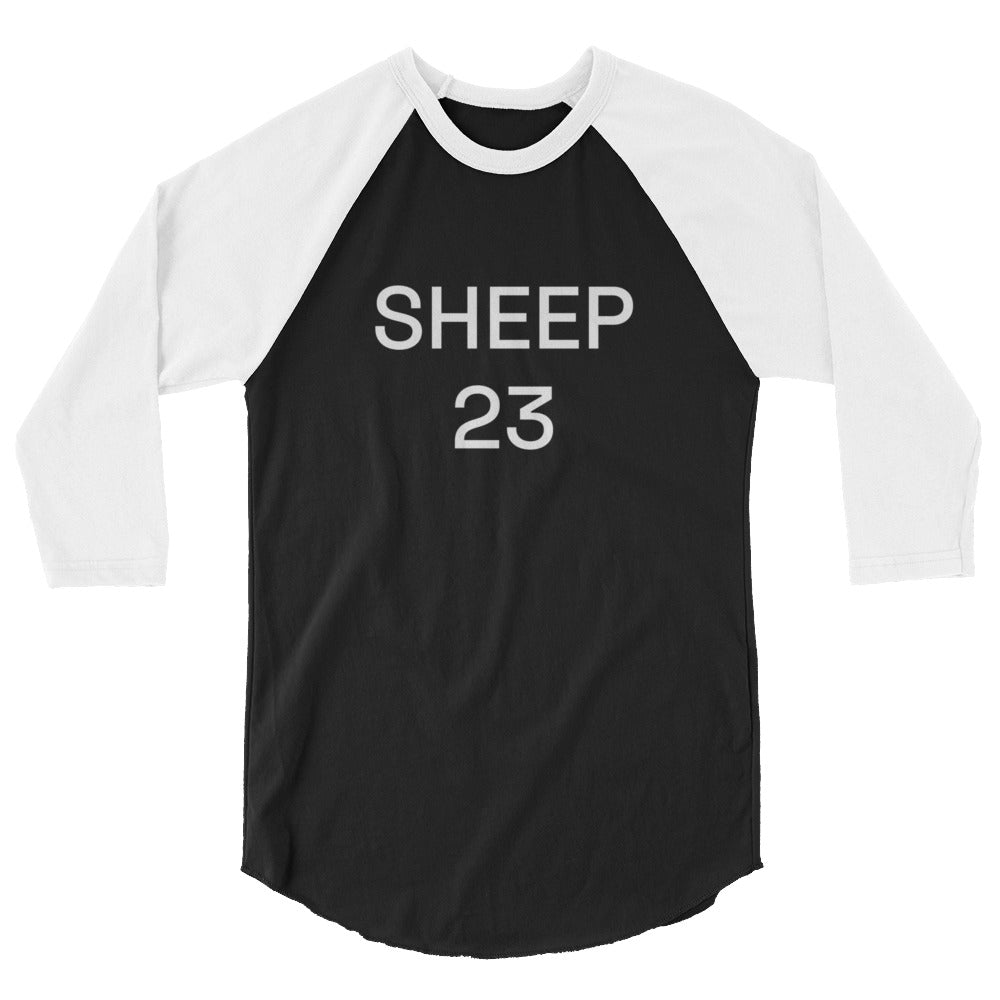 Sheep 23 - 3/4 Sleeve Raglan Shirt