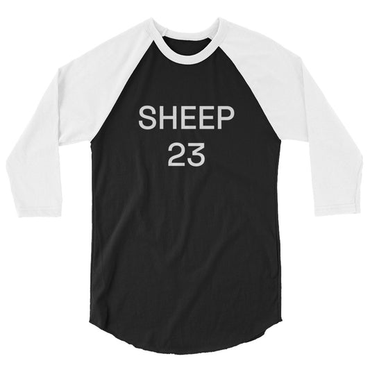 Sheep 23 - 3/4 Sleeve Raglan Shirt