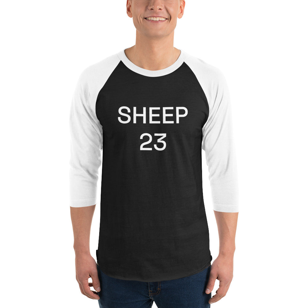 Sheep 23 - 3/4 Sleeve Raglan Shirt