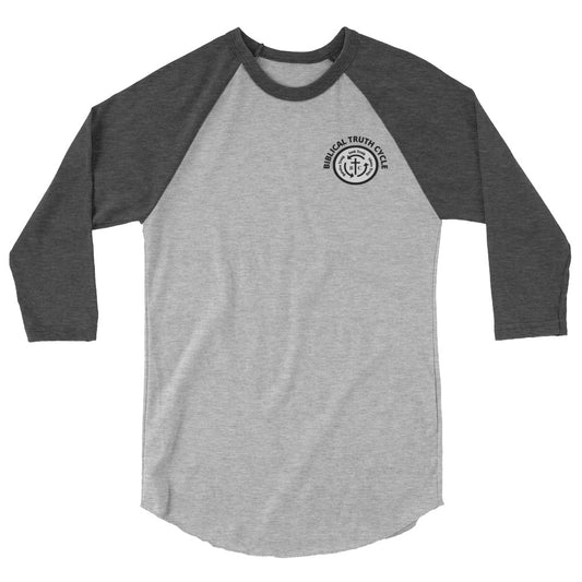 Biblical Truth Cycle - 3/4 Sleeve Raglan Shirt  (Logo)