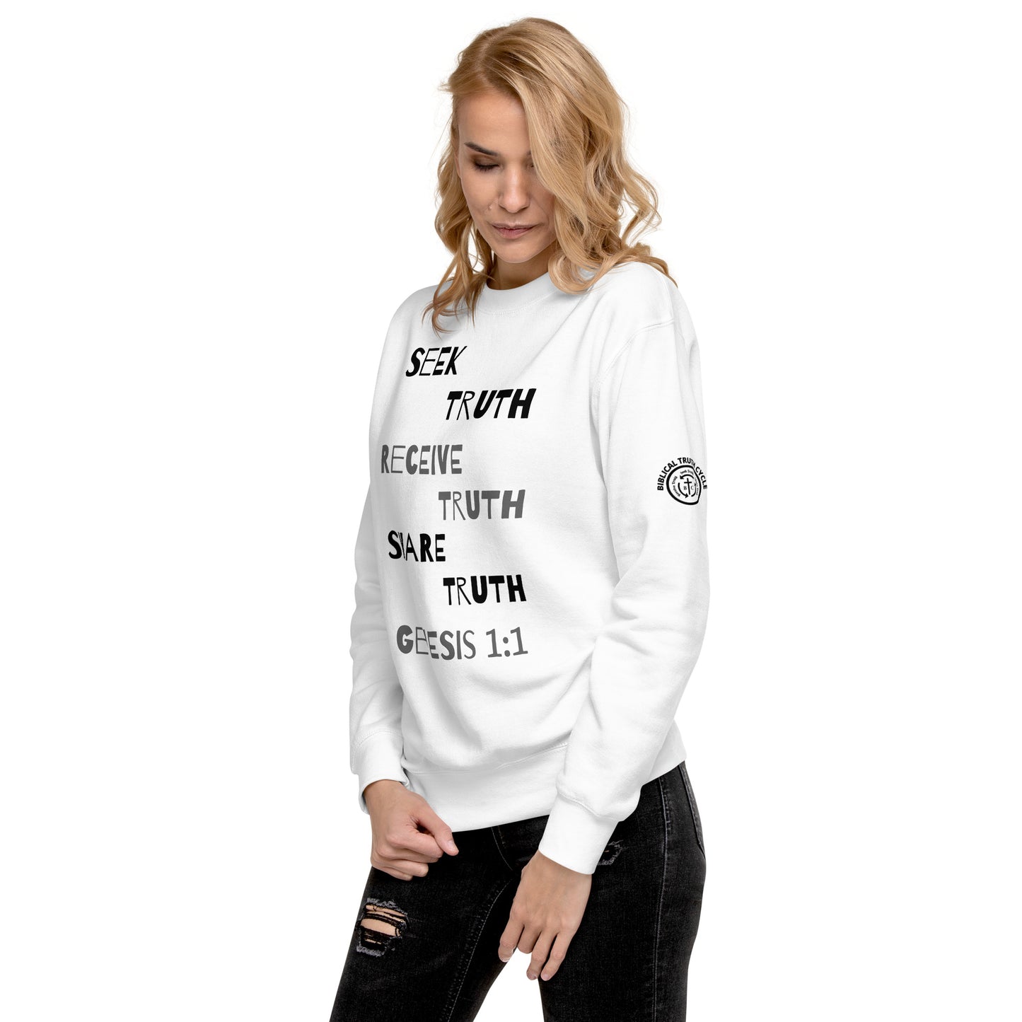 Biblical Truth Cycle - Sweatshirt Silhouette (S.R.S.T.))