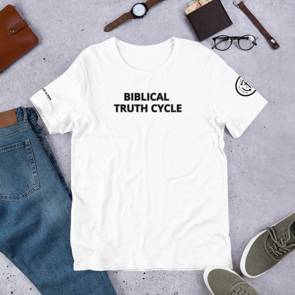 Biblical Truth Cycle - T-Shirt  (Jersey Style)