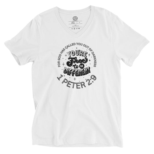 Biblical Truth Cycle - V Neck Tee Shirt