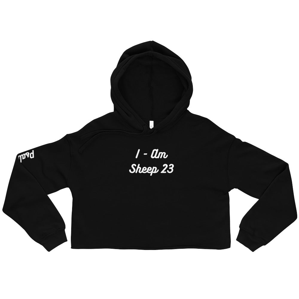 Sheep 23 Crop Hoodie