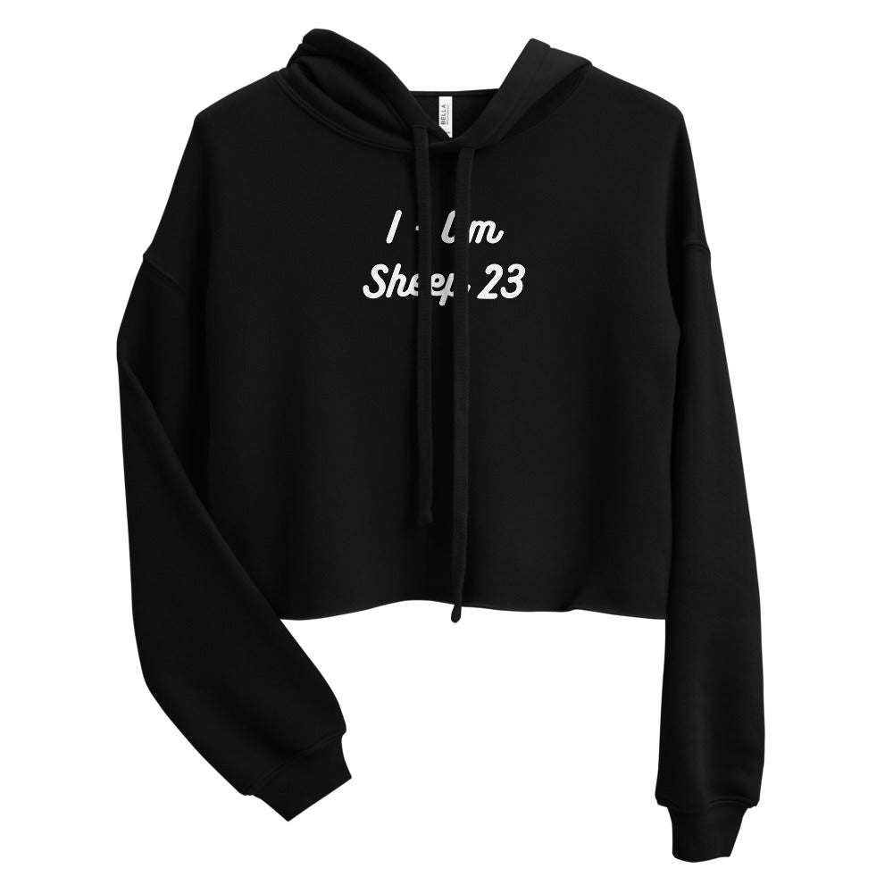 Sheep 23 Crop Hoodie