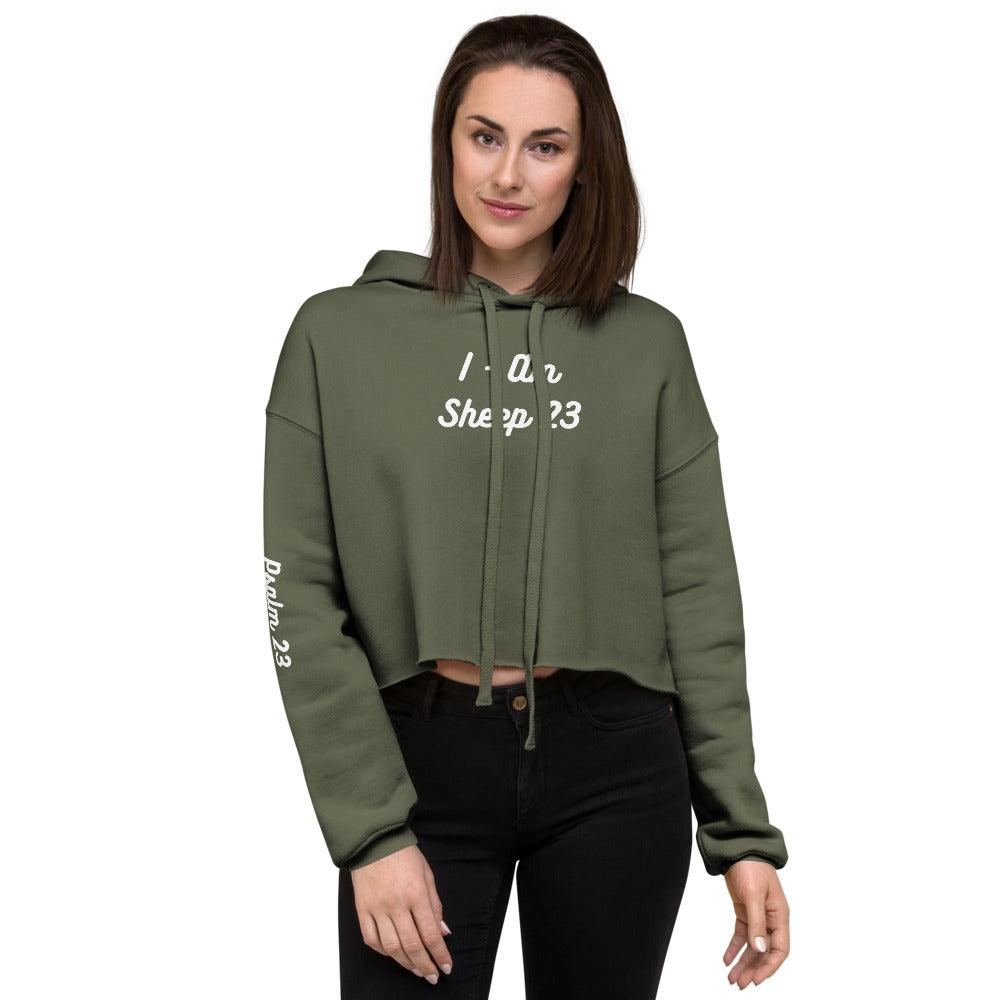 Sheep 23 Crop Hoodie