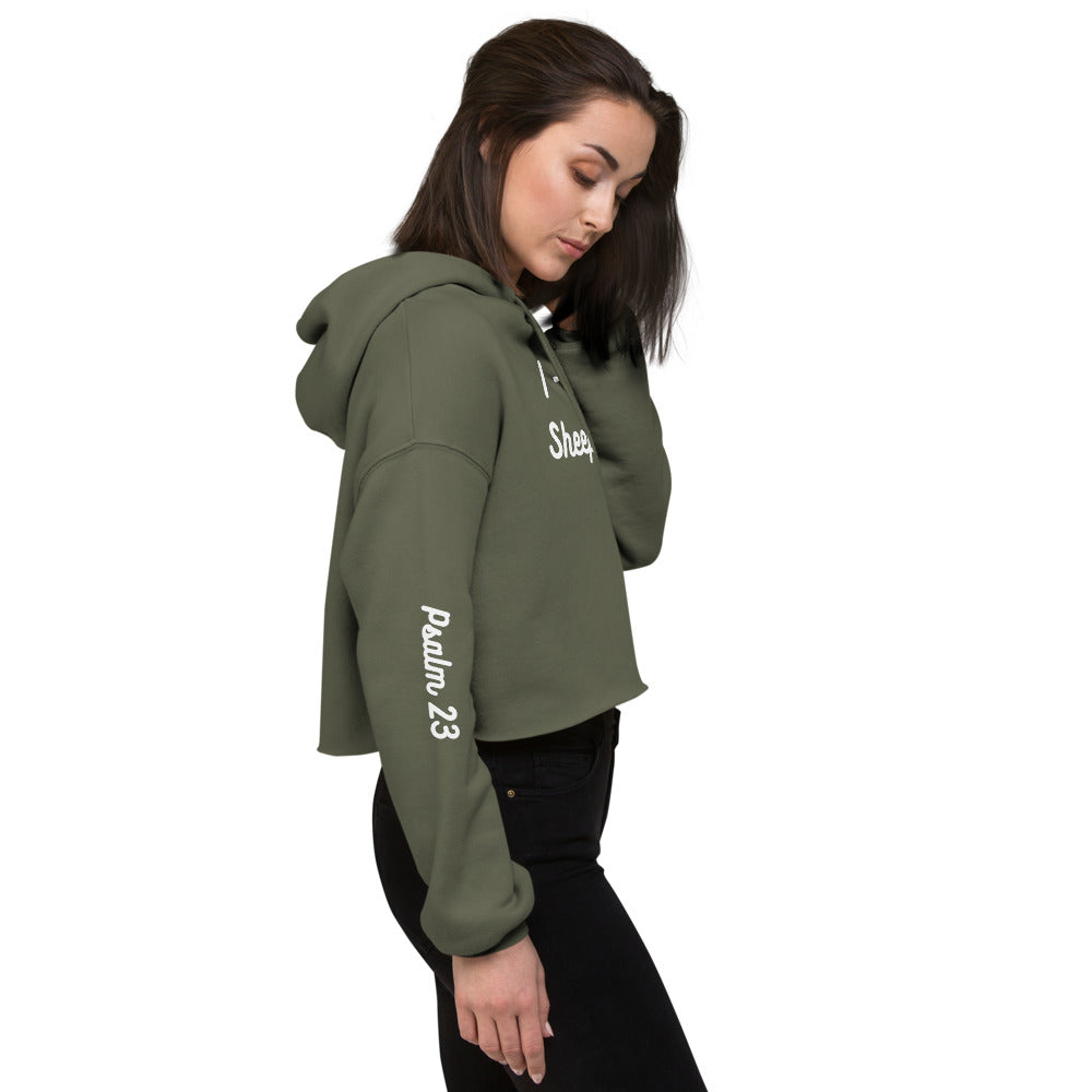 Sheep 23 Crop Hoodie