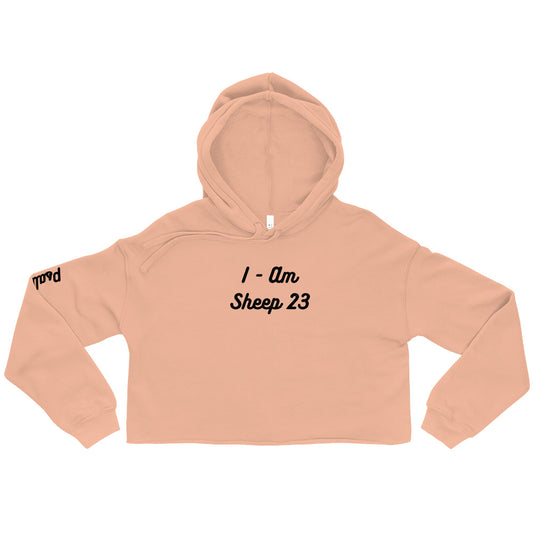 Sheep 23 - Crop Hoodie