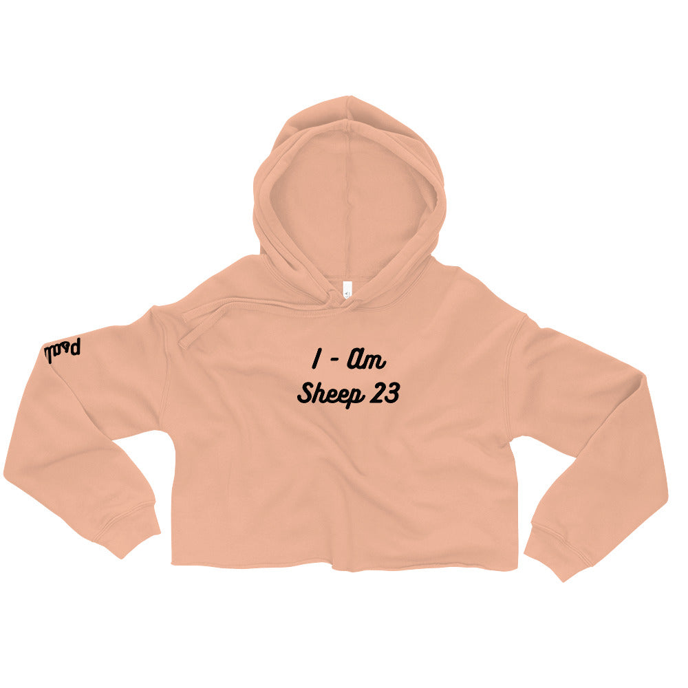 Sheep 23 - Crop Hoodie