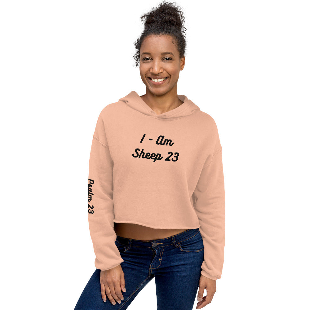 Sheep 23 - Crop Hoodie