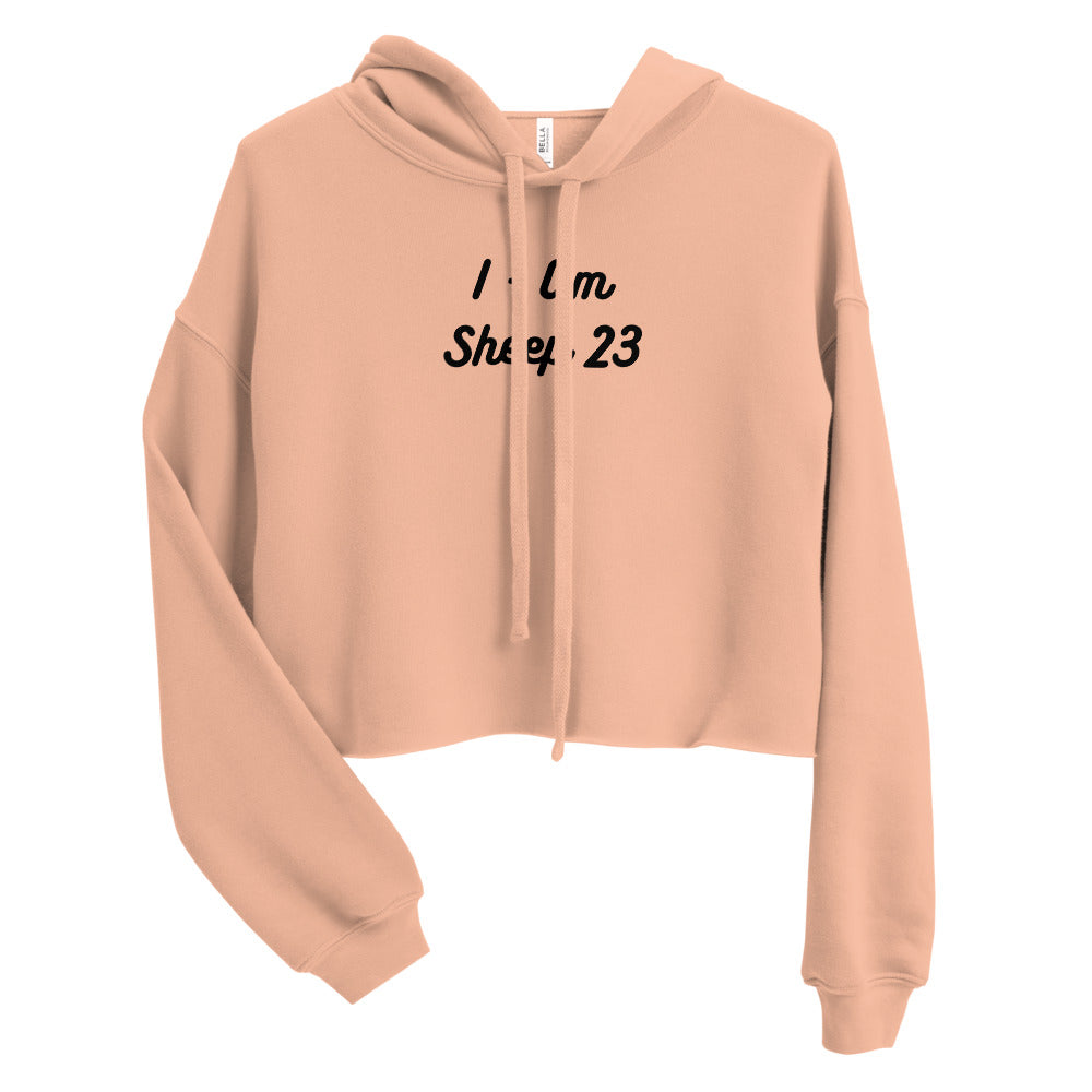 Sheep 23 - Crop Hoodie