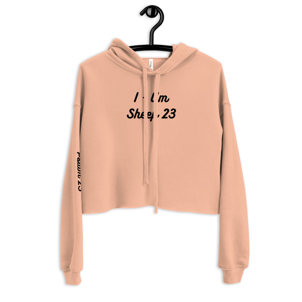 Sheep 23 - Crop Hoodie