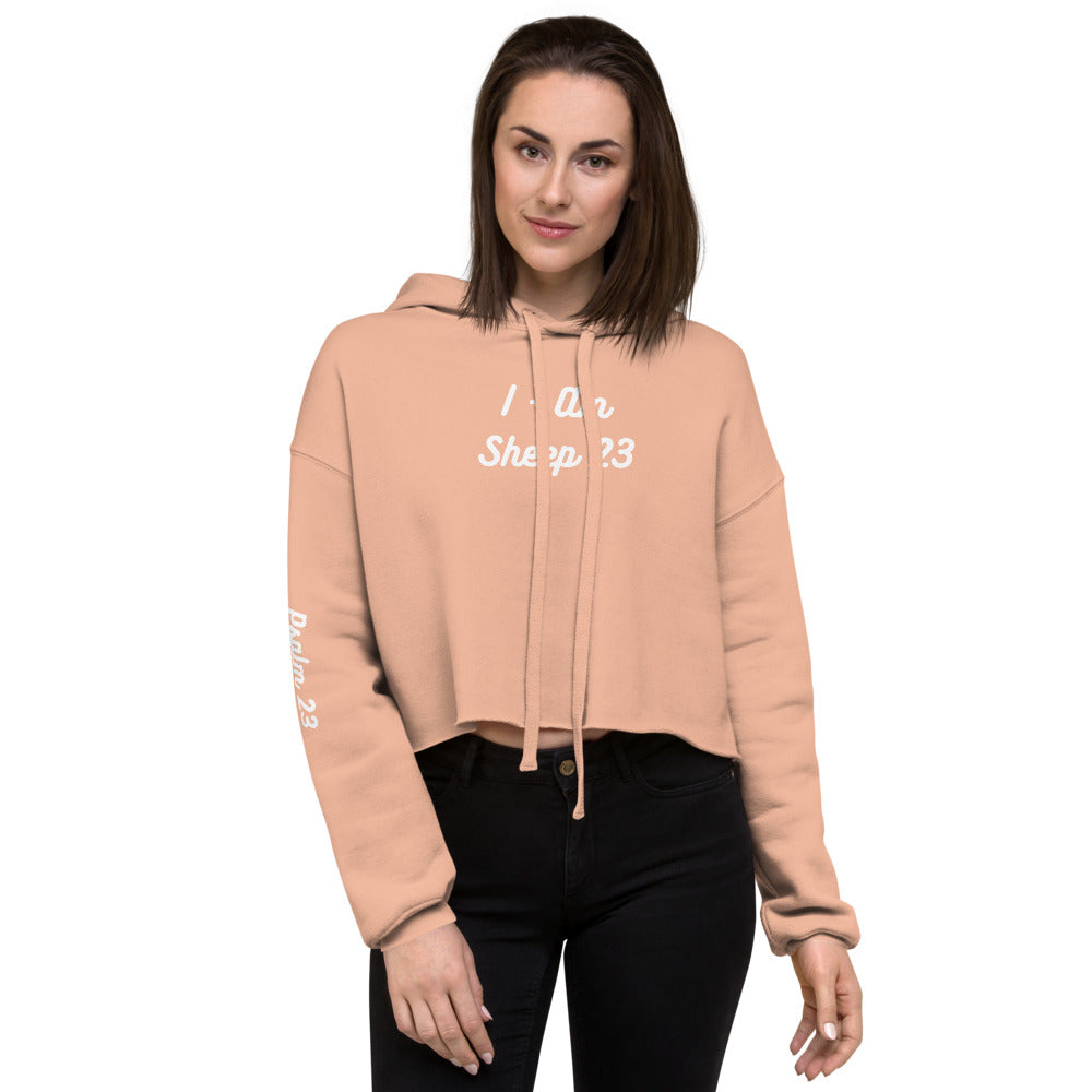 Sheep 23 Crop Hoodie