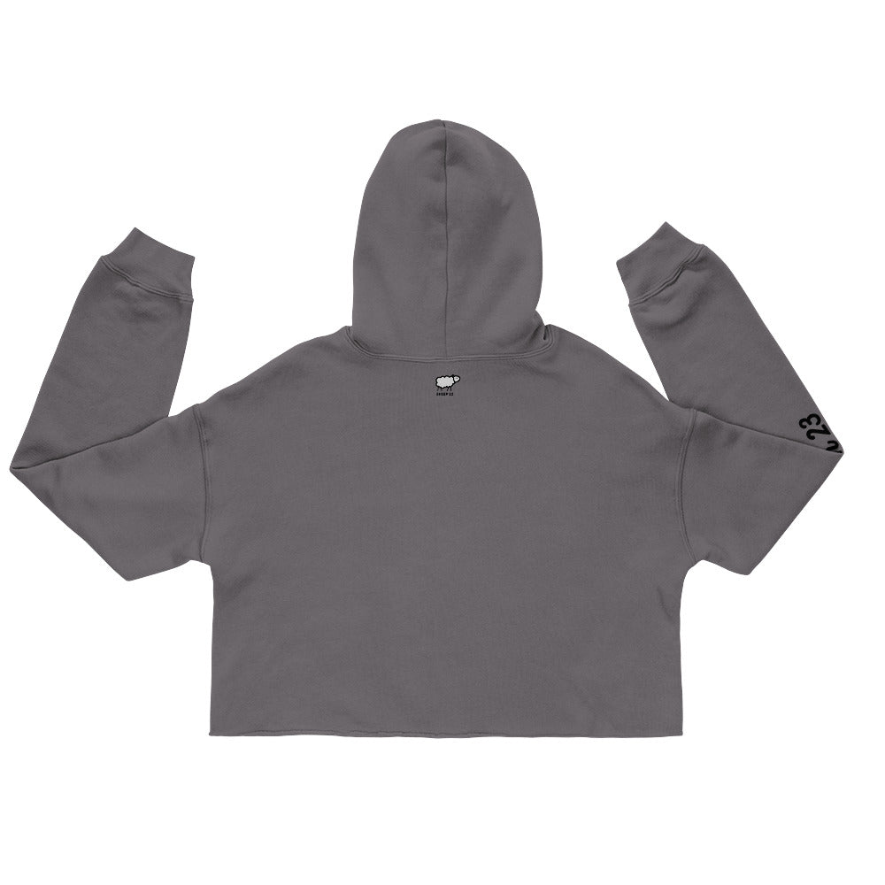 Sheep 23 - Crop Hoodie