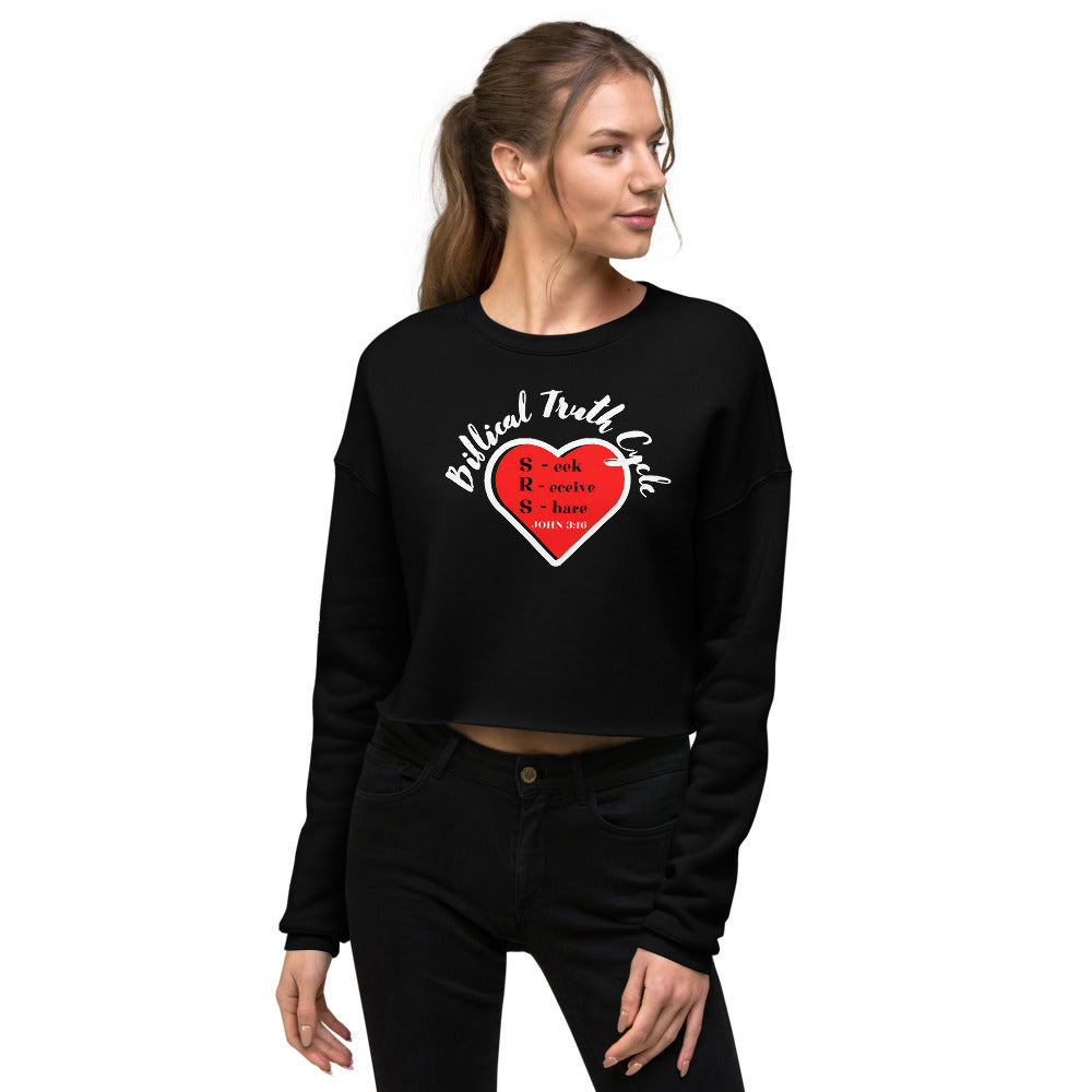 Biblical Truth Cycle - Crop Sweatshirt