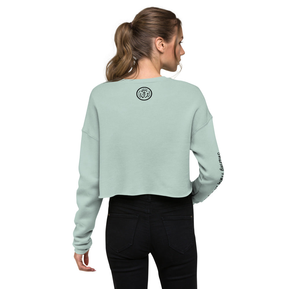 Biblical Truth Cycle - Crop Sweatshirt