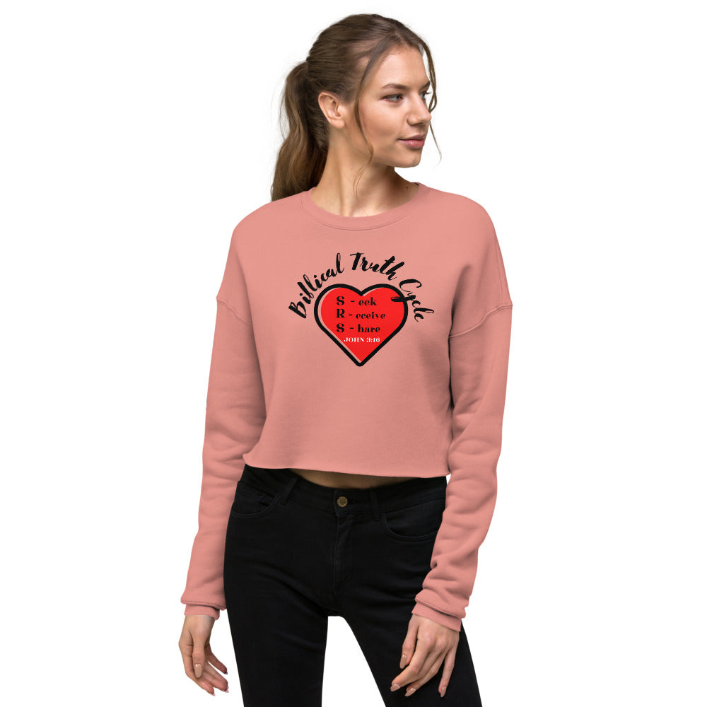 Biblical Truth Cycle - Crop Sweatshirt