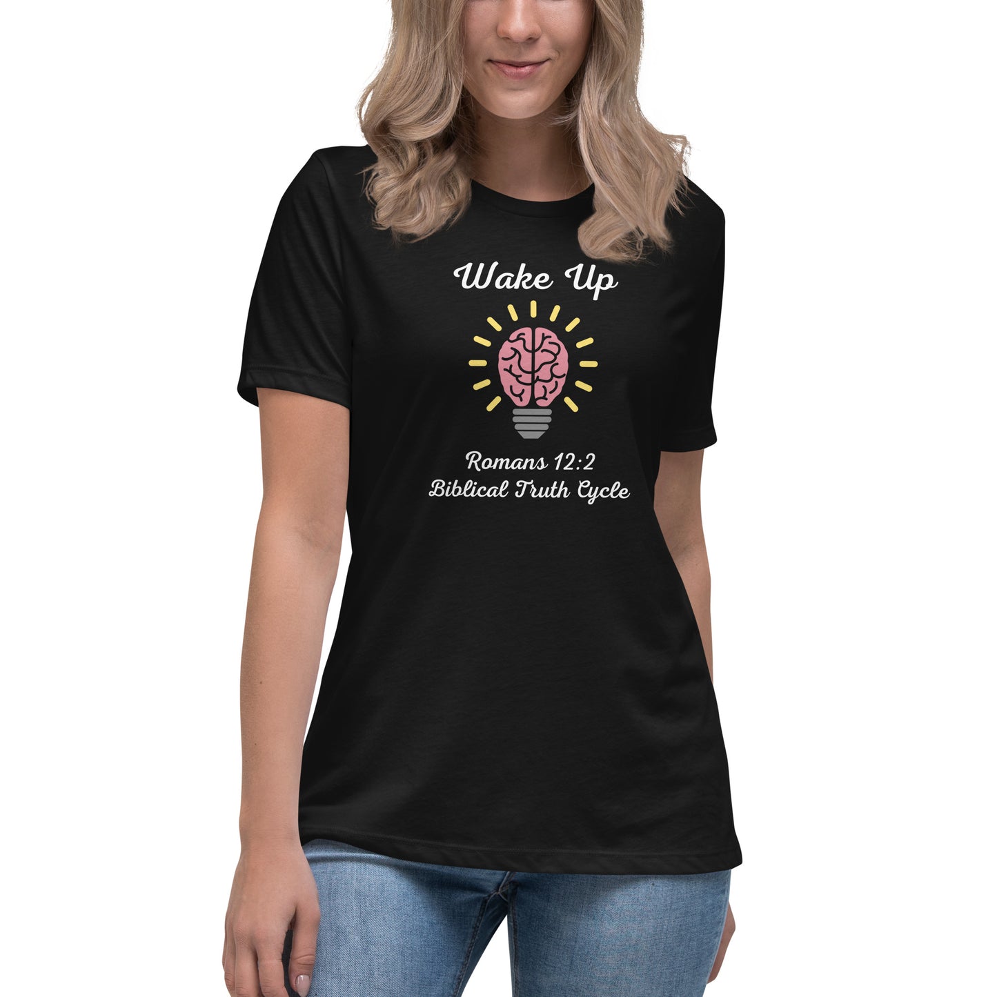 Biblical Truth Cycle - Relaxed T-Shirt (Wake Up)