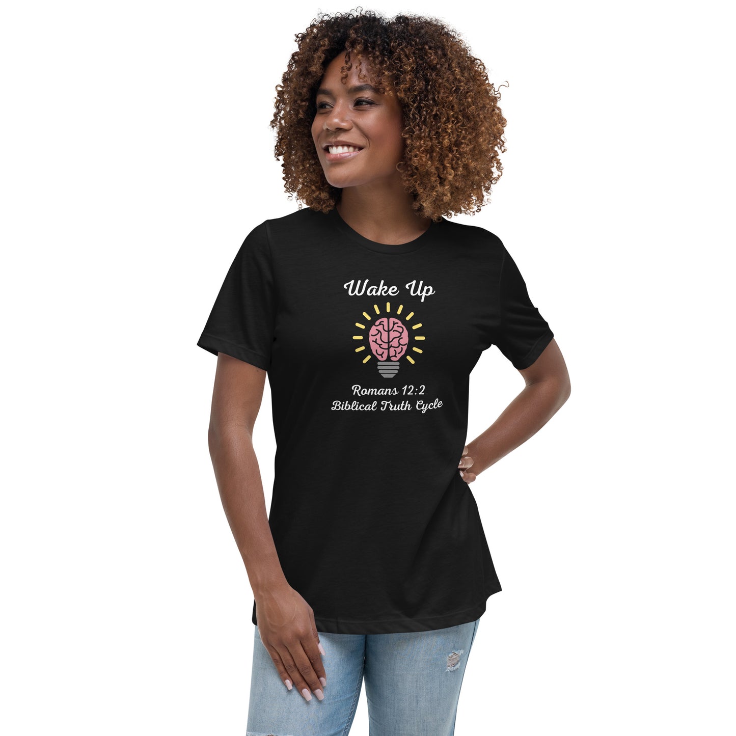 Biblical Truth Cycle - Relaxed T-Shirt (Wake Up)