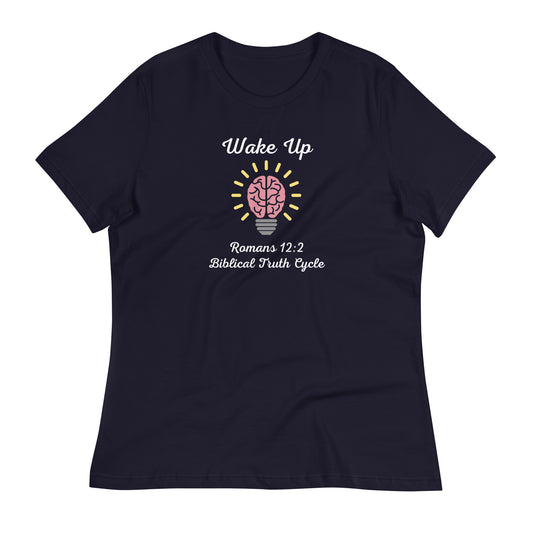 Biblical Truth Cycle - Relaxed T-Shirt (Wake Up)